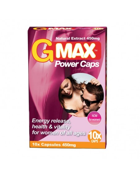 Gmax Perla Rosa 10 gélules pour femme