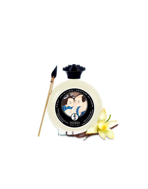 marque shunga peinture de corps embrassable chocolat et vanille marque shunga peinture de corps embrassable chocolat et vanille