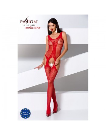 bodystocking rouge et sexy bs072r de la marque passion lingerie