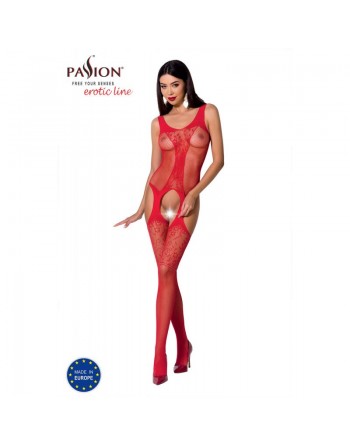 bodystocking rouge et sexy bs072r de la marque passion lingerie