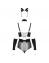 ensemble 6 pièces silveria de la marque de lingerie sexy obsessive