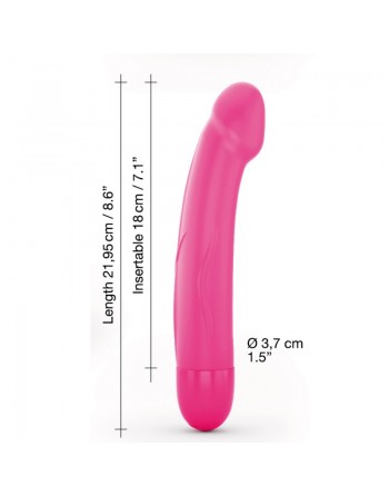  sextoys  vibromasseur dorcel real vibration m 22 cm 2.0 rose