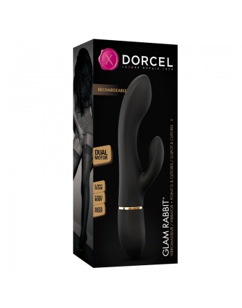  sextoys  marque dorcel  sextoys  vibromasseur dorcel glam rabbit noir et or