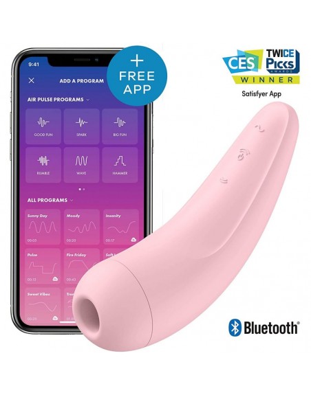  satisfyer curvy 2+ stimulateur connecté utilisation longue distance