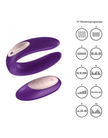  partner plus remote, de la célèbre marque satisfyer