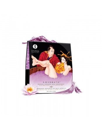  shunga : sels de bain lotus sensuel