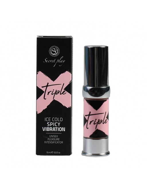  secret play : gel triple x pour sensation couple