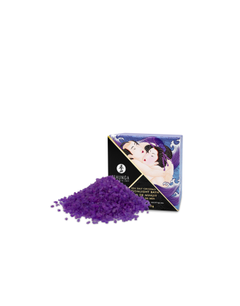  shunga : sel de bain moussant et colorant fruits exotiques