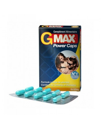  lgmax power caps : boite de 10 gélules