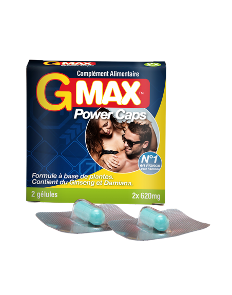  lgmax power caps : boite de 2 gélules