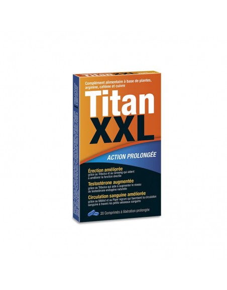 labophyto  titan xxl 20 gélules  complément alimentaire aphrodisiaque