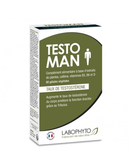  aphrodisiaque : testoman 60 gélules