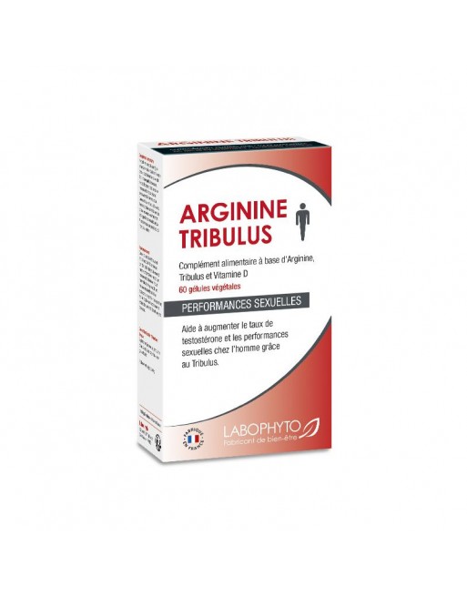  aphrodisiaque : arginine tribulus 60 gélules