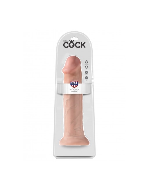 GODE REALISTE KING COCK 36cm