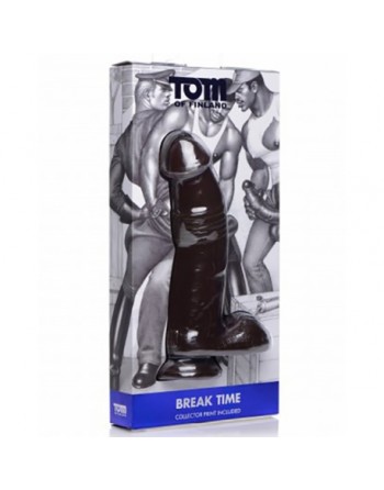 GODE REALISTE AVEC VENTOUSE 25CM TPE BREAK TIM