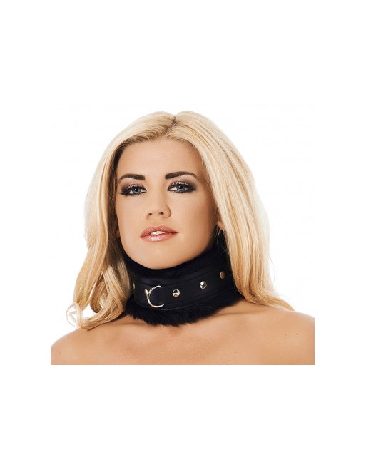 RIMBA - PADDED COLLAR WITH FUR S/M