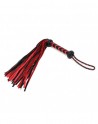 RIMBA BRAIDED FLOGGER BLACK-RED