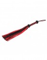 RIMBA BRAIDED FLOGGER BLACK-RED