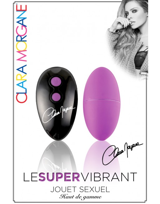 Le Super Vibrant - Oeuf Vibrant Ultra silencieux Violet