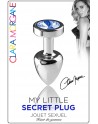 My Little Secret Plug type Rosebud Medium Bijou Bleu