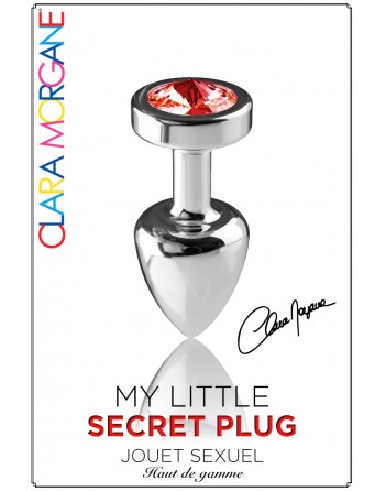 My Little Secret Plug type Rosebud Medium Bijou Rouge