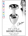 My Little Secret Plug type Rosebud Large Bijou Noir