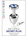 My Little Secret Plug type Rosebud Large Bijou Bleu