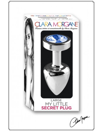 My Little Secret Plug type Rosebud Large Bijou Bleu