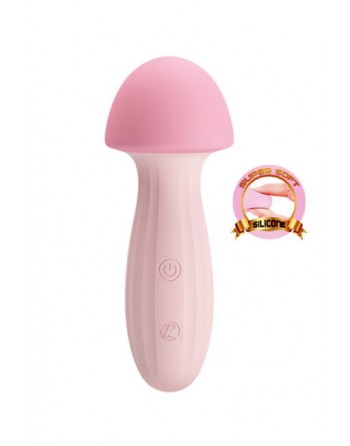 Mini vibromasseur wand Mushroom Pretty Love