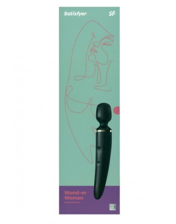 Vibromasseur noir XXL Wand Er Woman Satisfyer