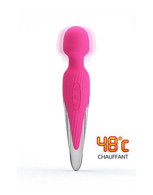 Vibro wand chauffant Heating Stick Pretty Love USB