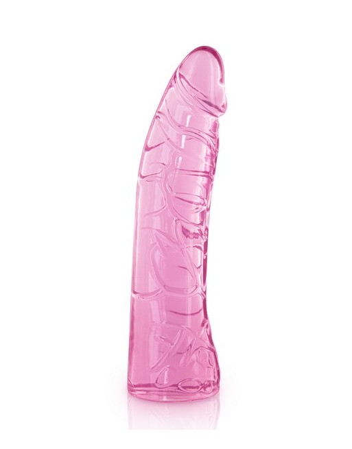 Gode courbe rose Pure Jelly 18.5cm