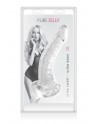 Gode translucide en jelly 22cm Pure Jelly