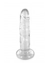 Gode translucide en jelly 18cm Pure Jelly