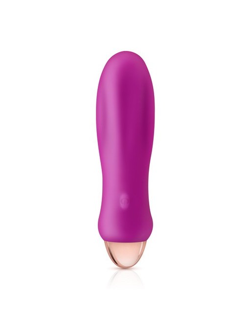 Vibromasseur rose profilé My First Rocket USB