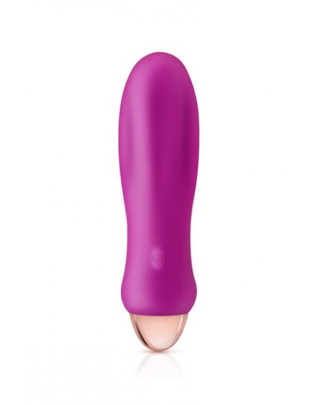 Vibromasseur rose profilé My First Rocket USB