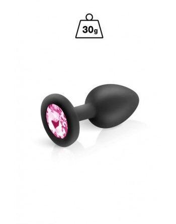 Plug bijou noir silicone Cloud Hidden Eden 30g S