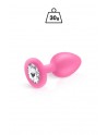 Plug bijou rose silicone Cloud Hidden Eden 30g S