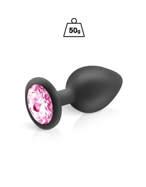 Plug bijou noir silicone Cloud Hidden Eden 50g M