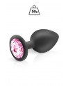 Plug bijou noir silicone Cloud Hidden Eden 50g M