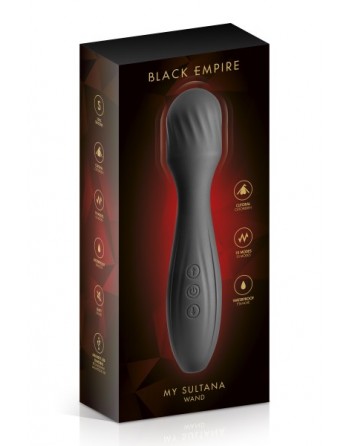 Vibromasseur wand My Sultana Black Empire