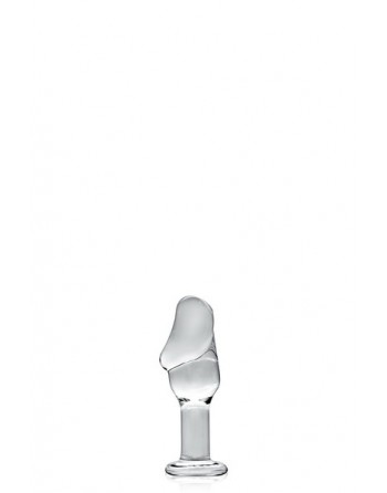 Plug anal avec gland Glossy Toys 24 Clear