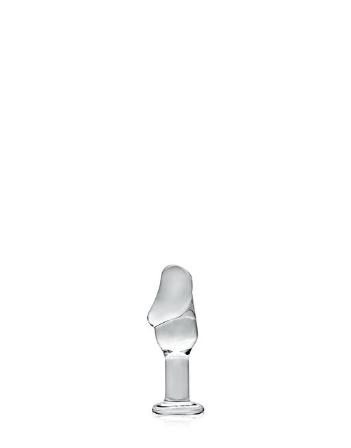 Plug anal avec gland Glossy Toys 24 Clear