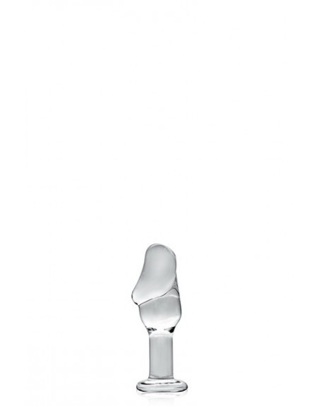 Plug anal avec gland Glossy Toys 24 Clear