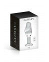 Plug anal avec gland Glossy Toys 24 Clear