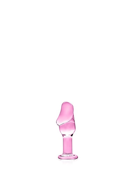 Plug anal avec gland Glossy Toys 24 Pink