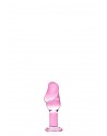 Plug anal avec gland Glossy Toys 24 Pink