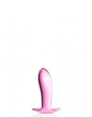 Plug anal verre Glossy Toys 20 Pink