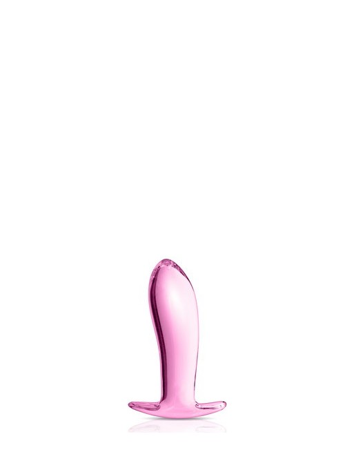 Plug anal verre Glossy Toys 20 Pink