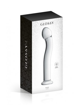 Dildo en verre point G 27 Glossy Toys